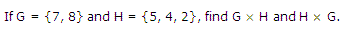 NCERT Solutions for 11th Class Maths: Chapter 2-Relations and Functions Ex. 2.1 Que. 3