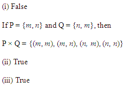 NCERT Solutions for 11th Class Maths: Chapter 2-Relations and Functions Ex. 2.1 Que. 4