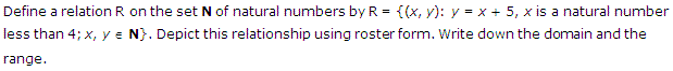 NCERT Solutions for 11th Class Maths: Chapter 2-Relations and Functions Ex. 2.2 Que. 2