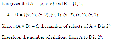NCERT Solutions for 11th Class Maths: Chapter 2-Relations and Functions Ex. 2.2 Que. 8