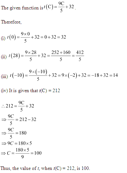 NCERT Solutions for 11th Class Maths: Chapter 2-Relations and Functions Ex. 2.3 Que. 4