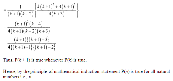 NCERT Solutions for 11th Class Maths: Chapter 4-Principle of Mathematical Induction Ex. 4.1 Que. 11