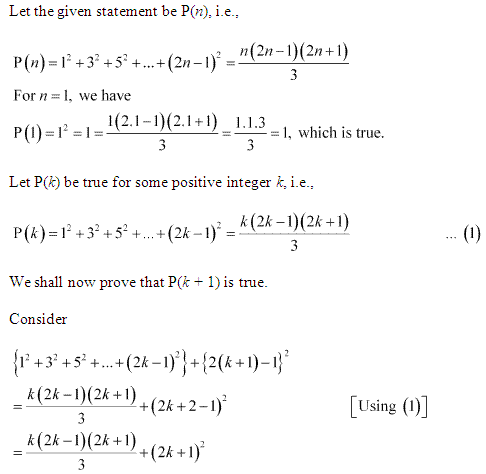 NCERT Solutions for 11th Class Maths: Chapter 4-Principle of Mathematical Induction Ex. 4.1 Que. 15