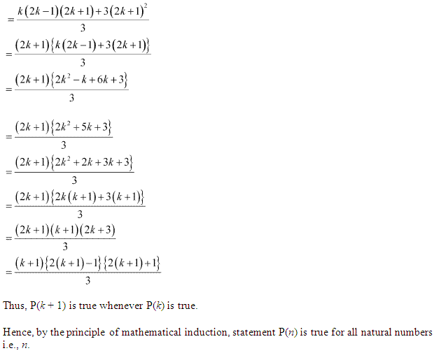 NCERT Solutions for 11th Class Maths: Chapter 4-Principle of Mathematical Induction Ex. 4.1 Que. 15
