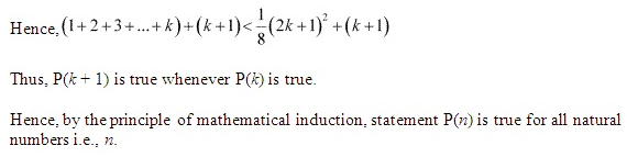 NCERT Solutions for 11th Class Maths: Chapter 4-Principle of Mathematical Induction Ex. 4.1 Que. 18