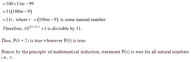 NCERT Solutions for 11th Class Maths: Chapter 4-Principle of Mathematical Induction Ex. 4.1 Que. 19