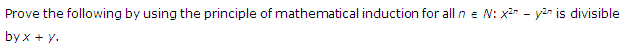 NCERT Solutions for 11th Class Maths: Chapter 4-Principle of Mathematical Induction Ex. 4.1 Que. 20