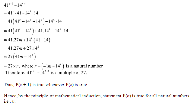 NCERT Solutions for 11th Class Maths: Chapter 4-Principle of Mathematical Induction Ex. 4.1 Que. 22