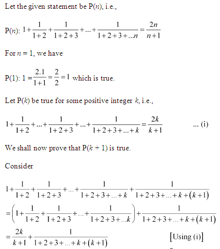 NCERT Solutions for 11th Class Maths: Chapter 4-Principle of Mathematical Induction Ex. 4.1 Que. 3