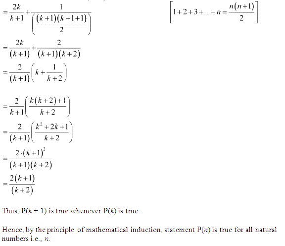 NCERT Solutions for 11th Class Maths: Chapter 4-Principle of Mathematical Induction Ex. 4.1 Que. 3