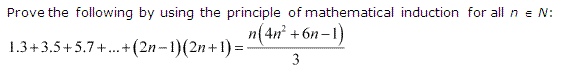 NCERT Solutions for 11th Class Maths: Chapter 4-Principle of Mathematical Induction Ex. 4.1 Que. 7