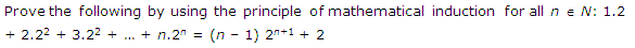 NCERT Solutions for 11th Class Maths: Chapter 4-Principle of Mathematical Induction Ex. 4.1 Que. 8