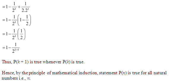 NCERT Solutions for 11th Class Maths: Chapter 4-Principle of Mathematical Induction Ex. 4.1 Que. 9