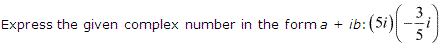 NCERT Solutions for 11th Class Maths: Chapter 5-Complex Numbers and Quadratic Equations Ex.5.1 que. 1