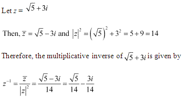NCERT Solutions for 11th Class Maths: Chapter 5-Complex Numbers and Quadratic Equations Ex.5.1 que. 12