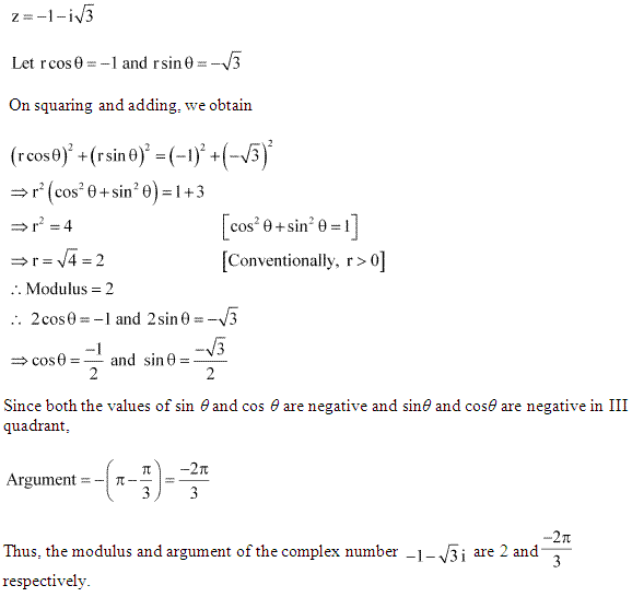 NCERT Solutions for 11th Class Maths: Chapter 5-Complex Numbers and Quadratic Equations Ex.5.2 que. 1