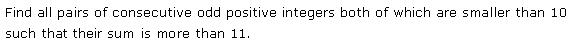 NCERT Solutions for 11th Class Maths: Chapter 6-Linear Inequalities Ex. 6.1 que. 23