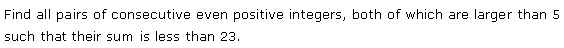 NCERT Solutions for 11th Class Maths: Chapter 6-Linear Inequalities Ex. 6.1 que. 24