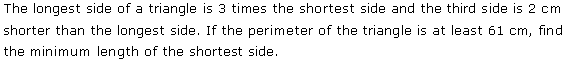 NCERT Solutions for 11th Class Maths: Chapter 6-Linear Inequalities Ex. 6.1 que. 25