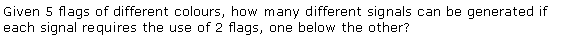 NCERT Solutions for 11th Class Maths: Chapter 7-Permutation and Combinations Ex. 7.1 Que. 6
