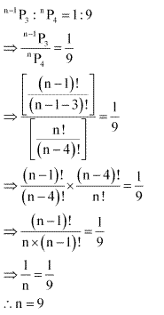 NCERT Solutions for 11th Class Maths: Chapter 7-Permutation and Combinations Ex. 7.3 Que. 6