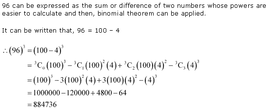NCERT Solutions for 11th Class Maths: Chapter 8-Binomial Theorem Ex. Que. 6