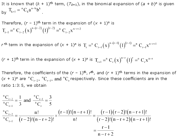 NCERT Solutions for 11th Class Maths: Chapter 8-Binomial Theorem Ex. 8.2 Que. 10