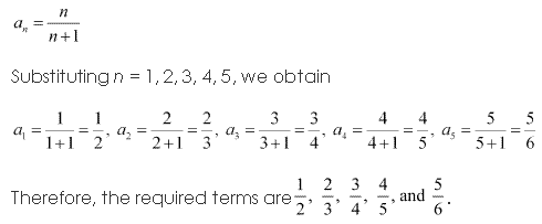 NCERT Solutions for 11th Class Maths: Chapter 9-Sequences and Series Ex. 9.1 Que. 2