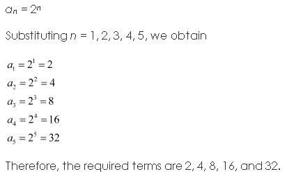 NCERT Solutions for 11th Class Maths: Chapter 9-Sequences and Series Ex. 9.1 Que. 3
