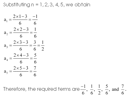 NCERT Solutions for 11th Class Maths: Chapter 9-Sequences and Series Ex. 9.1 Que. 4