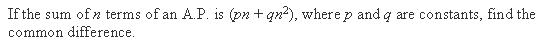 NCERT Solutions for 11th Class Maths: Chapter 9-Sequences and Series Ex. 9.2 Que. 8