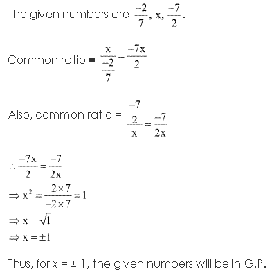 NCERT Solutions for 11th Class Maths: Chapter 9-Sequences and Series Ex. 9.3 Que. 6