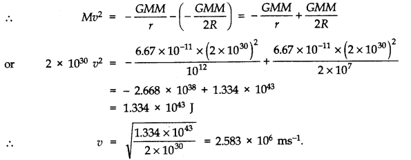 NCERT Solutions for 11th Class Physics: Chapter 8-Gravitation Ex. 8.20