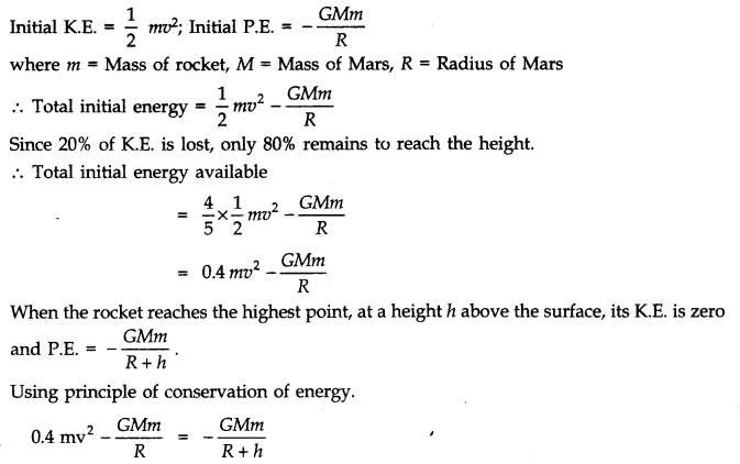 NCERT Solutions for 11th Class Physics: Chapter 8-Gravitation Ex. 8.25