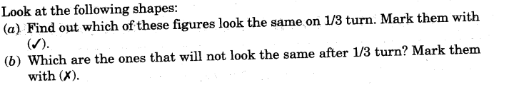 NCERT Solutions for 5th Class Maths Chapter 5-Does it Look The Same?