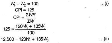 NCERT Solutions for 11th Class Economics: Chapter 8-Index Numbers Que. 18