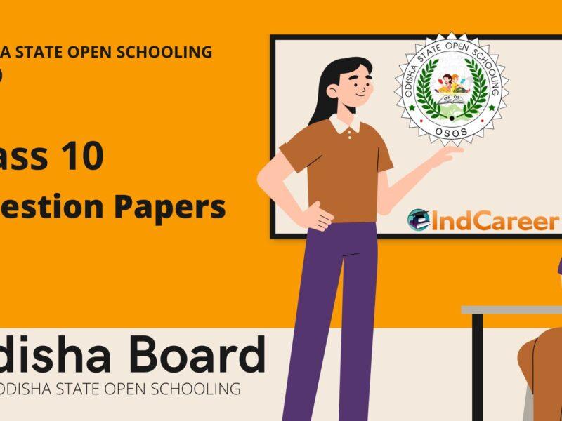 Odisha 10th Open School Papers