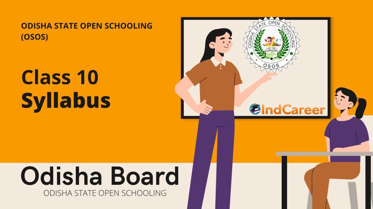 Odisha 10th Open School Syllabus