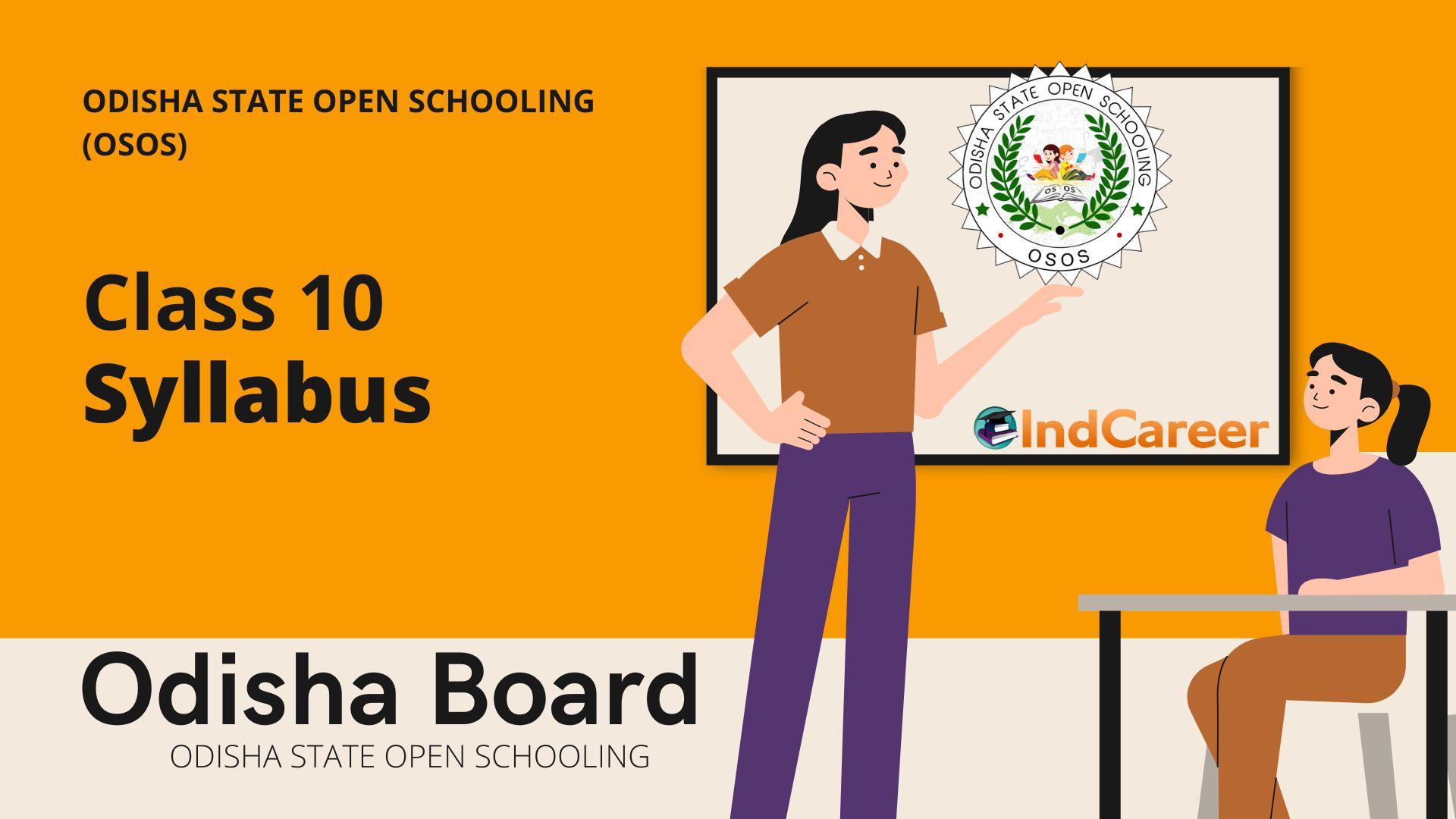Odisha 10th Open School Syllabus