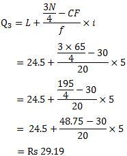 NCERT Solutions for 11th Class Economics: Chapter 5-Measures of Central Tendency Que. 8