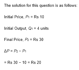 NCERT Microeconomics Solutions for Class 12 Chapter 4 NCERT Solutions for 12th Class Economics (Microeconomics): Chapter 4-Theory of the Firm under Perfect Competition Que. 27