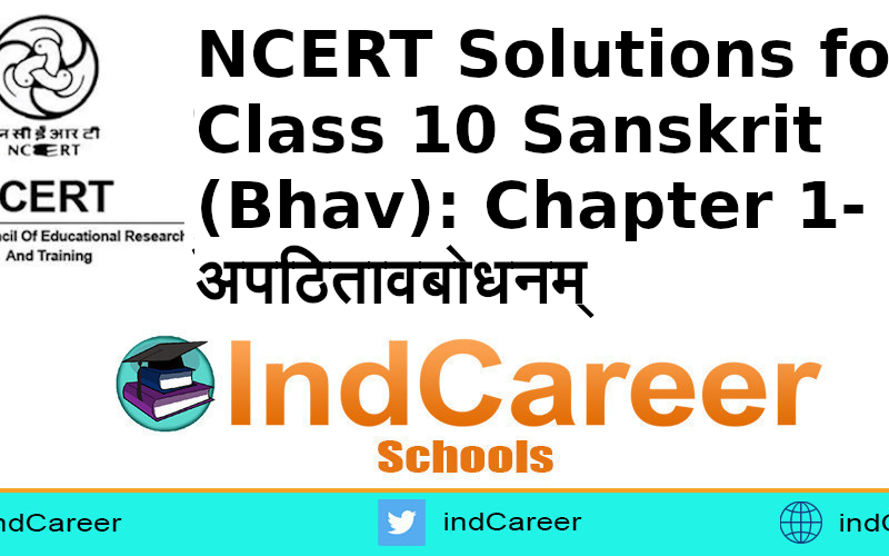 NCERT Solutions for Class 10 Sanskrit (Bhav): Chapter 1-अपठितावबोधनम्