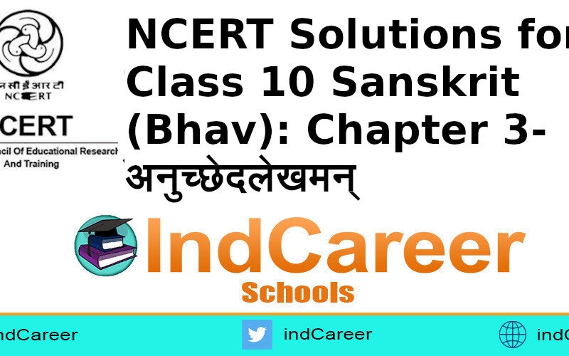 NCERT Solutions for Class 10 Sanskrit (Bhav): Chapter 3-अनुच्छेदलेखमन्
