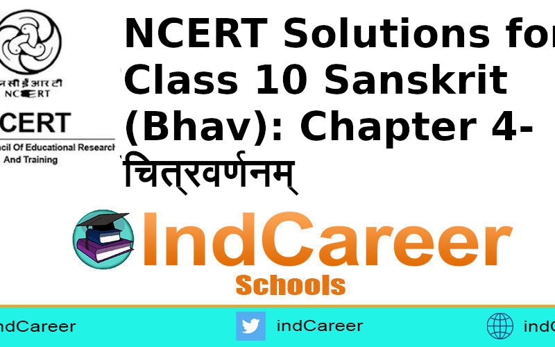 NCERT Solutions for Class 10 Sanskrit (Bhav): Chapter 4-चित्रवर्णनम्