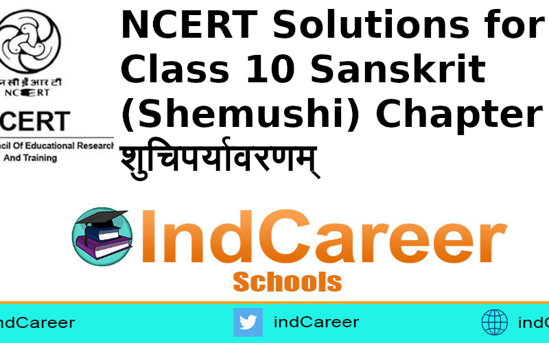 NCERT Solutions for Class 10 Sanskrit (Shemushi) Chapter 1: शुचिपर्यावरणम्