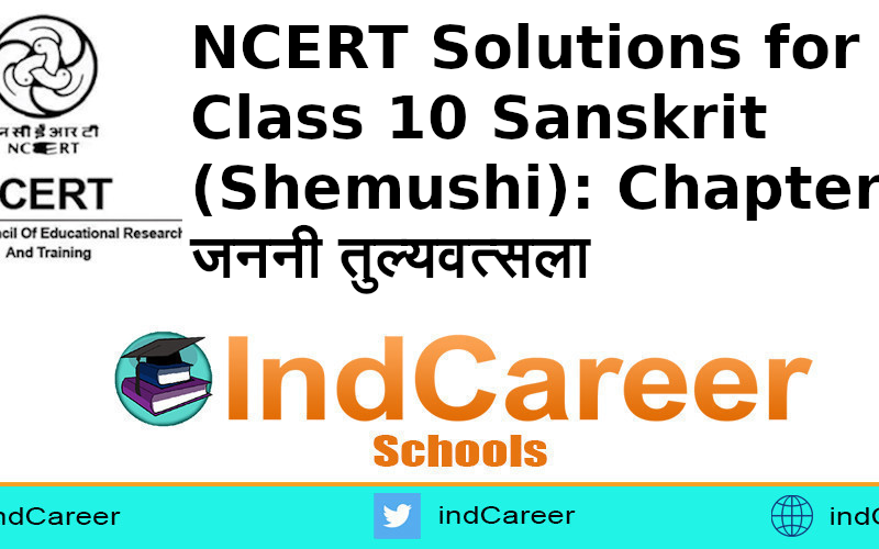 NCERT Solutions for Class 10 Sanskrit (Shemushi): Chapter 5-जननी तुल्यवत्सला