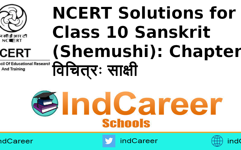 NCERT Solutions for Class 10 Sanskrit (Shemushi): Chapter 8-विचित्रः साक्षी