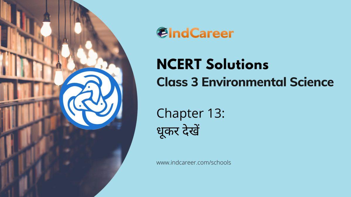 NCERT Solutions for Class 3rd Environmental Science –(पर्यावरण अध्ययन): Chapter 13-धूकर देखें