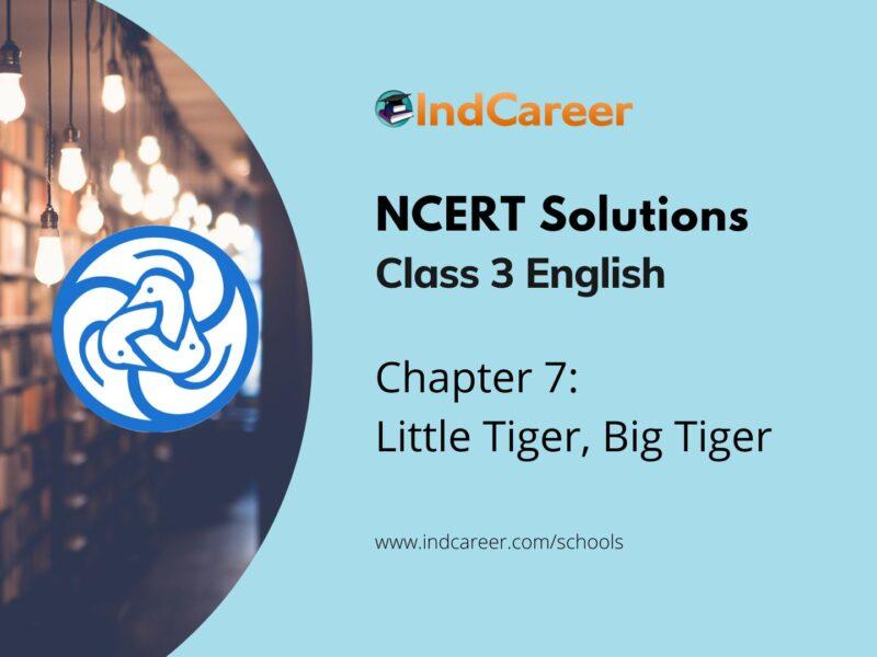 NCERT Solutions for 3rd Class English: Chapter 7-Little Tiger, Big Tiger