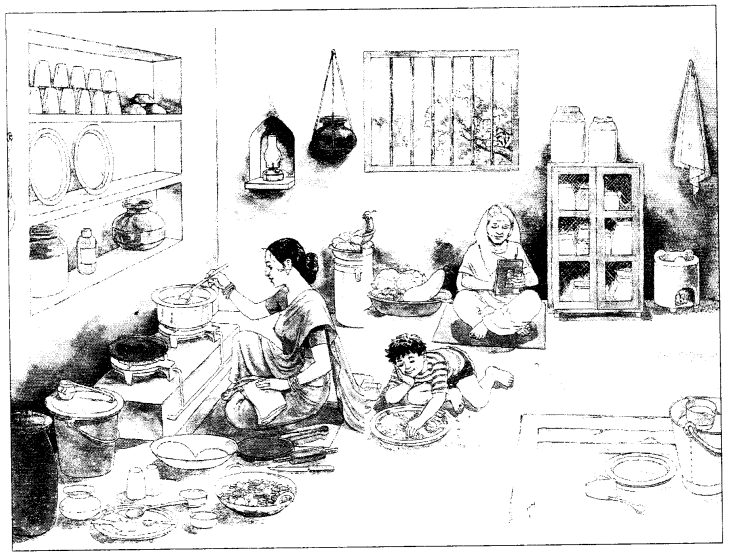 NCERT Solutions for Hindi: Chapter 7-रसोईघर
प्रश्न 1.